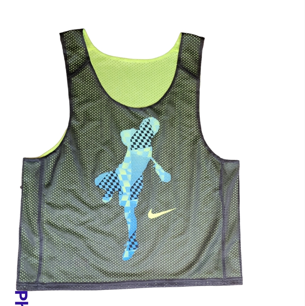 Nike women's reversible tank top gree/gray size XS